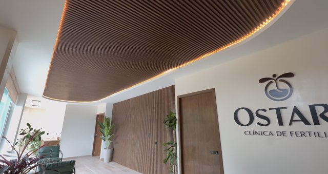 Lambrin para interior en hospital Solart