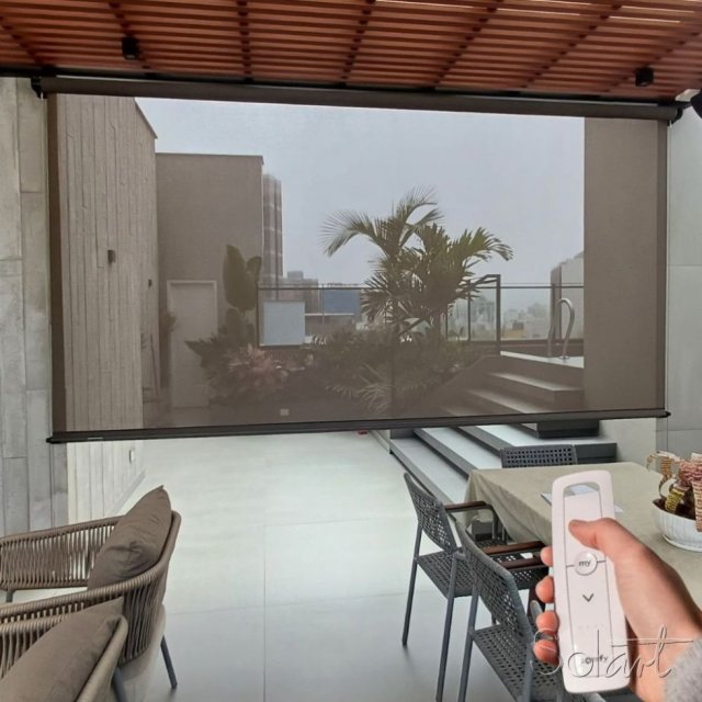 Toldo Vertical Filtro Solar (Screen) Solart