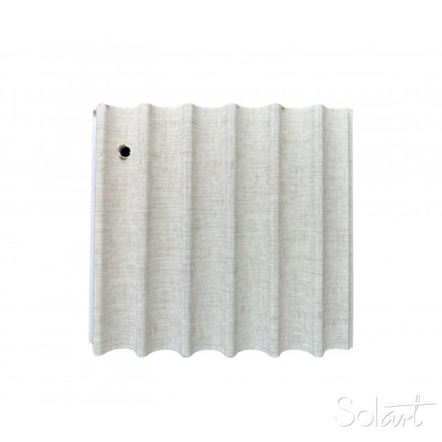 Lambrin Int. Panel Ondulado Lino Perla Solart