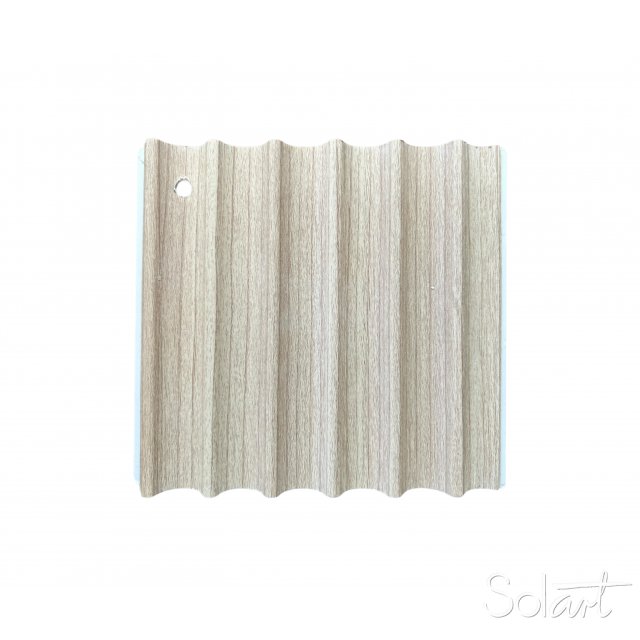 Lambrin Int. Panel Ondulado Roble Natural Solart